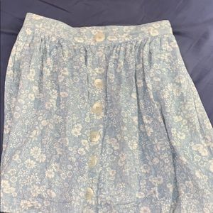 Floral skirt